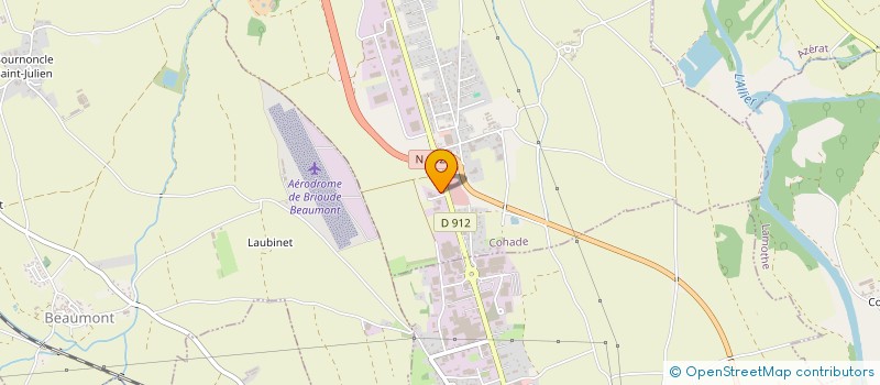 localisation de l'entreprise MBBRIVA  COHADE