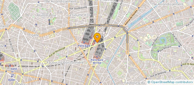 localisation de l'entreprise MBC à PARIS