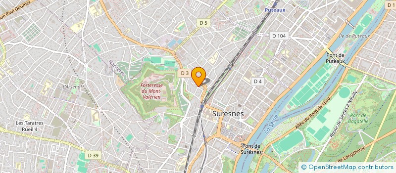 localisation de l'entreprise MBC à SURESNES