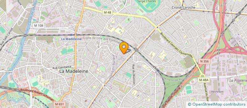 localisation de l'entreprise MBC à MARCQ-EN-BARŒUL
