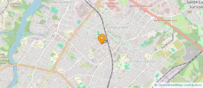 localisation de l'entreprise MBC à NANTES