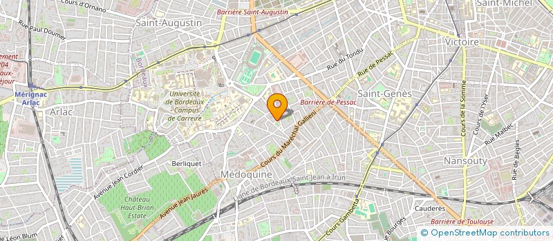 localisation de l'entreprise MBC  BORDEAUX