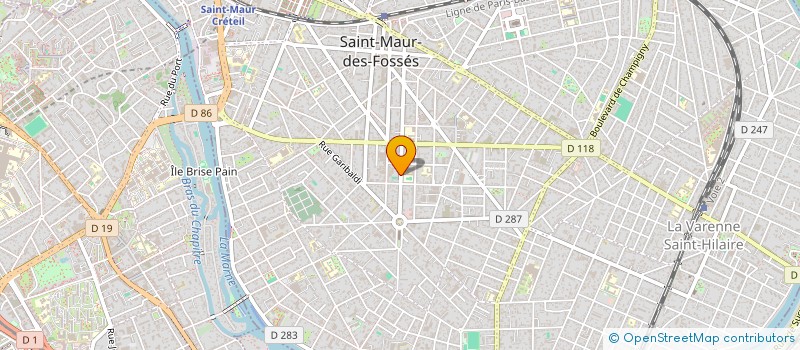 localisation de l'entreprise MBC à SAINT-MAUR-DES-FOSSES