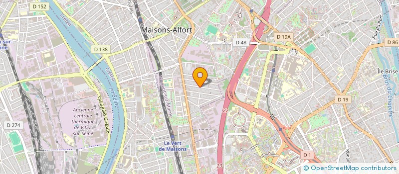 localisation de l'entreprise MBC à MAISONS-ALFORT