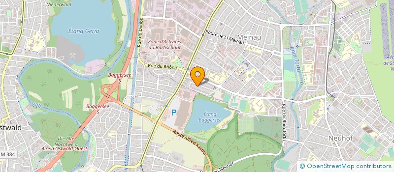 localisation de l'entreprise MBC à STRASBOURG