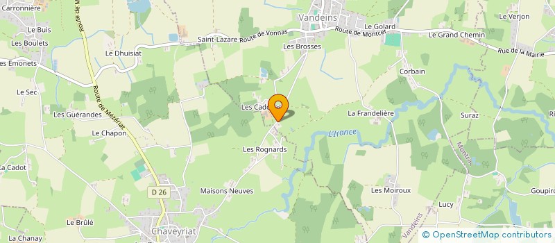 localisation de l'entreprise MBC  VANDEINS