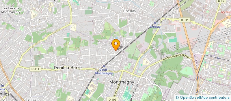 localisation de l'entreprise MBC ADVISORY  DEUIL-LA-BARRE