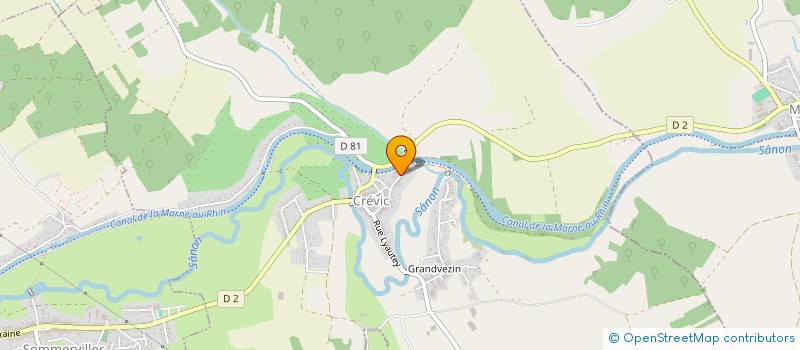 localisation de l'entreprise MBC-CONSTRUCTION  CREVIC