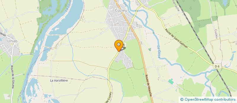 localisation de l'entreprise MBC CONSTRUCTIONS  CUZIEU