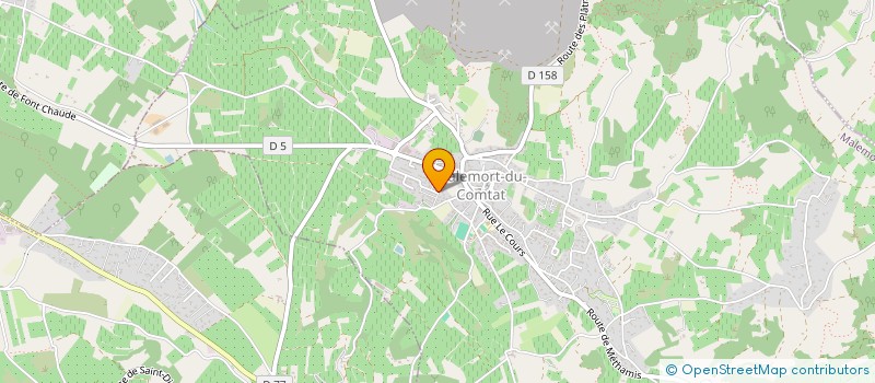 localisation de l'entreprise MBC CONTRUCTIONS  MALEMORT-DU-COMTAT