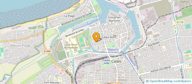 localisation de l'entreprise MBC DESTREZ  CALAIS