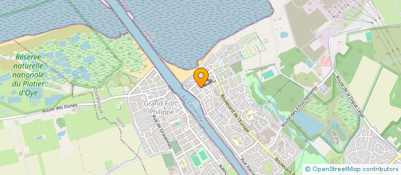 localisation de l'entreprise MBC FAMILY à GRAVELINES