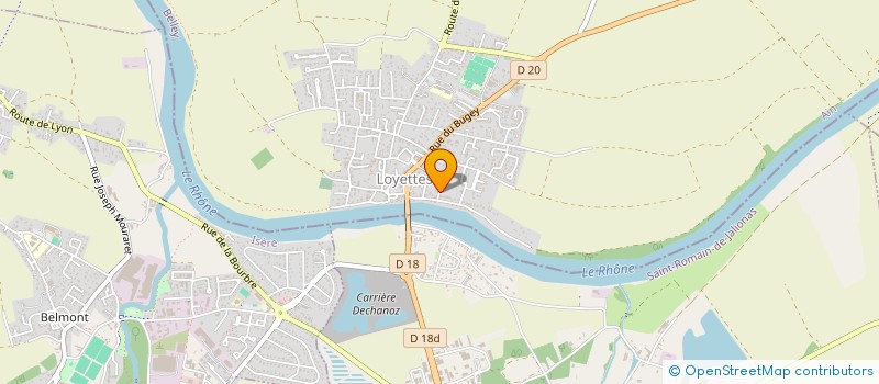 localisation de l'entreprise MBC IMMO  LOYETTES