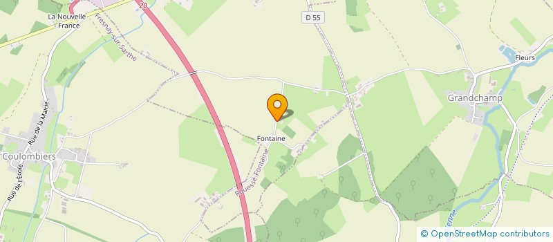 localisation de l'entreprise MBC IMMOBILIER  ROUESSE-FONTAINE