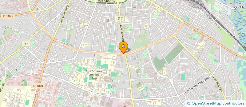 localisation de l'entreprise MBC INGENIERIE BTP à AMIENS