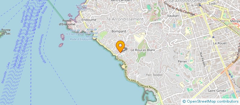localisation de l'entreprise MBC INTERMEDIATION & CONSEIL à MARSEILLE