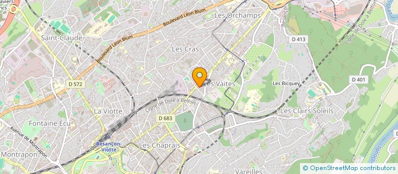 localisation de l'entreprise MBC PARTENAIRES à BESANCON