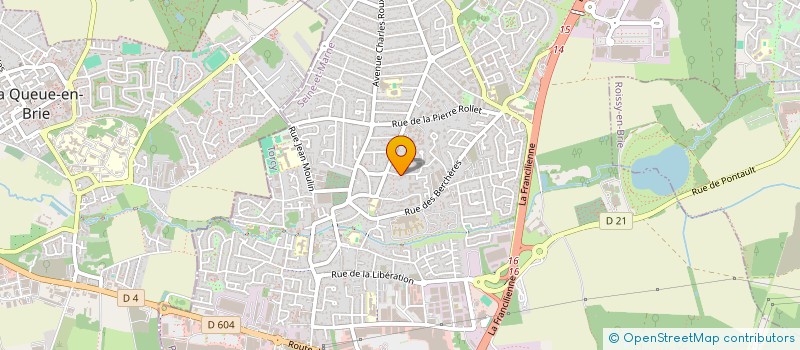 localisation de l'entreprise MBC SARL  PONTAULT-COMBAULT