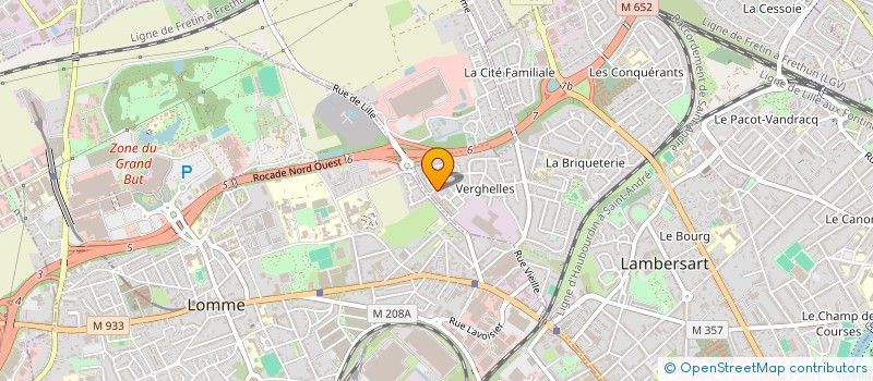 localisation de l'entreprise MBC-SCI à LAMBERSART