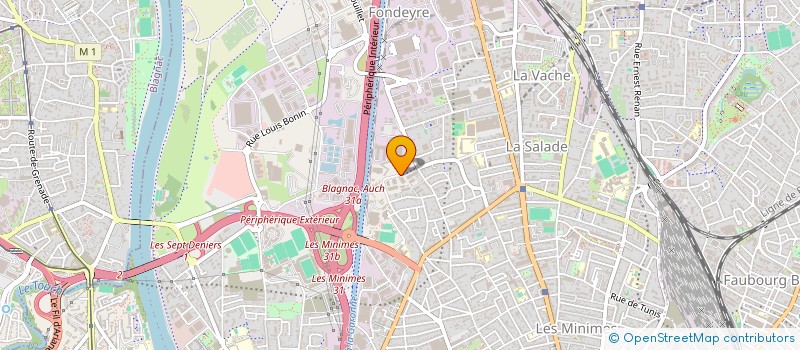 localisation de l'entreprise MBC SCOP à TOULOUSE