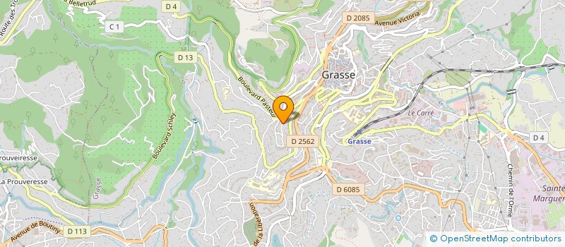 localisation de l'entreprise MBC TRED SERVICES  GRASSE