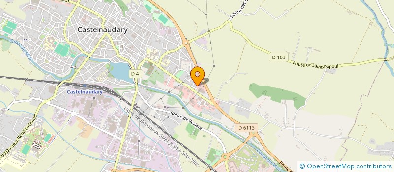 localisation de l'entreprise MBCC  CASTELNAUDARY