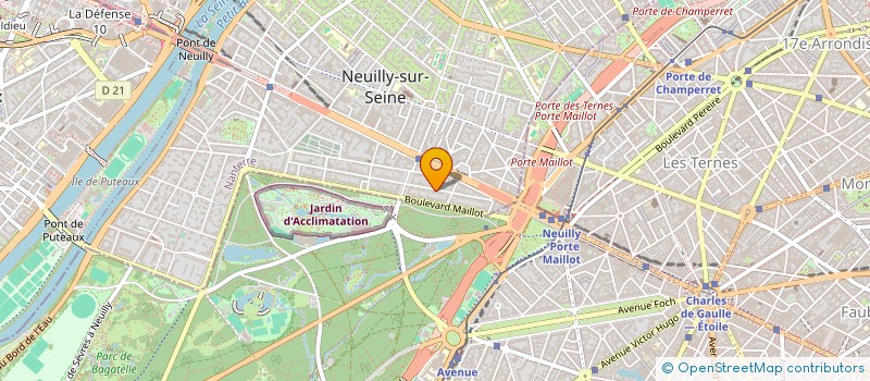localisation de l'entreprise MBCD INVEST à NEUILLY-SUR-SEINE