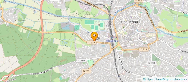 localisation de l'entreprise MBCG  HAGUENAU