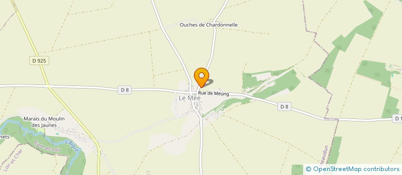 localisation de l'entreprise MBCG à CLOYES-LES-TROIS-RIVIERES