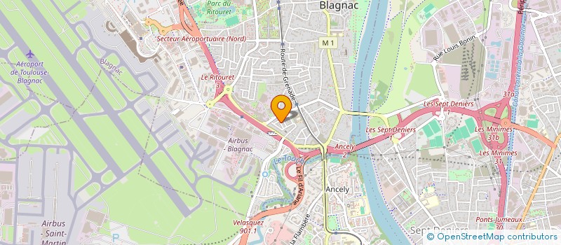 localisation de l'entreprise MBCGROUPE  CORNEBARRIEU