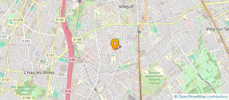 localisation de l'entreprise MBCH  VILLEJUIF