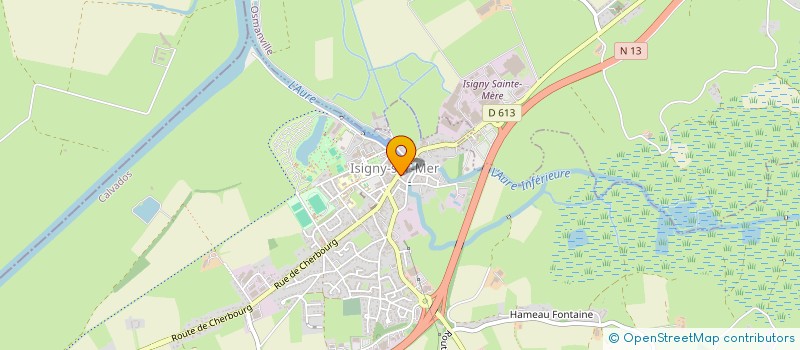 localisation de l'entreprise MBCJ  ISIGNY-SUR-MER