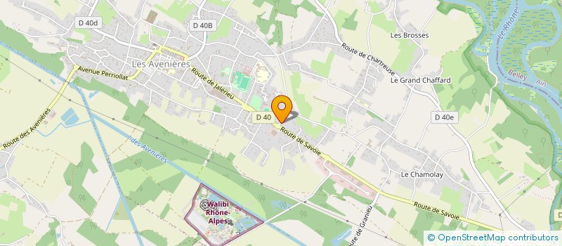 localisation de l'entreprise MBCJAS  LES AVENIERES VEYRINS-THUELLIN