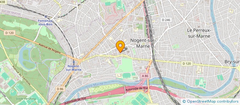 localisation de l'entreprise MBCL BEAUTE à NOGENT-SUR-MARNE