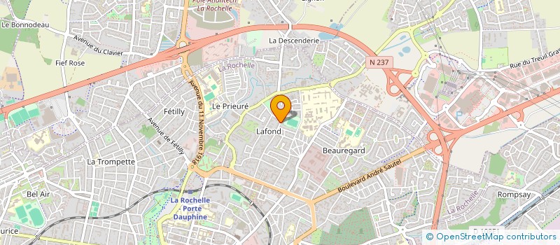 localisation de l'entreprise MBCLINIC  LA ROCHELLE