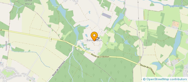 localisation de l'entreprise MBCT  BALAISEAUX