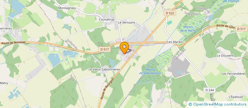 localisation de l'entreprise MBCTL  SOLEYMIEU