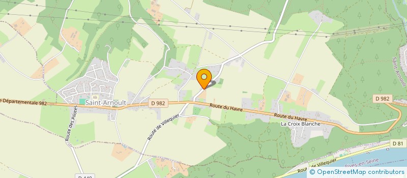 localisation de l'entreprise MBD  SAINT-ARNOULT