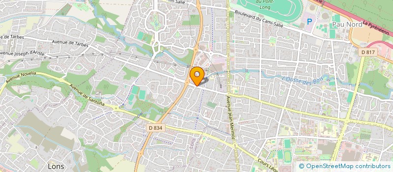 localisation de l'entreprise MBD à LONS