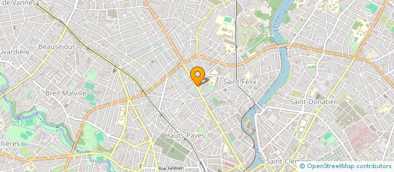 localisation de l'entreprise MBD à NANTES