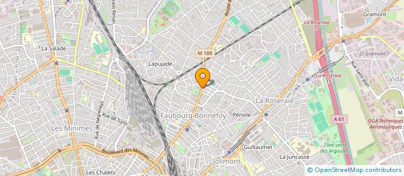 localisation de l'entreprise MBD à TOULOUSE