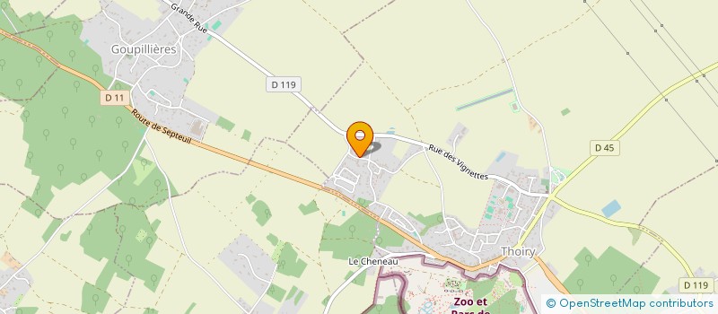 localisation de l'entreprise MBD CONSTRUCTION  THOIRY