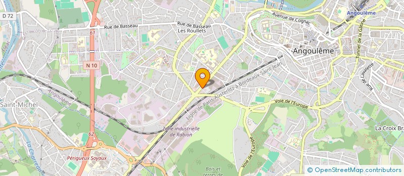 localisation de l'entreprise MBDIAG à ANGOULEME