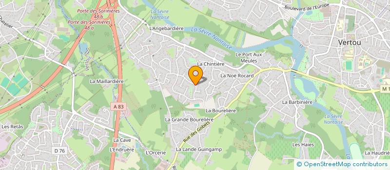 localisation de l'entreprise MBDIAGS à VERTOU