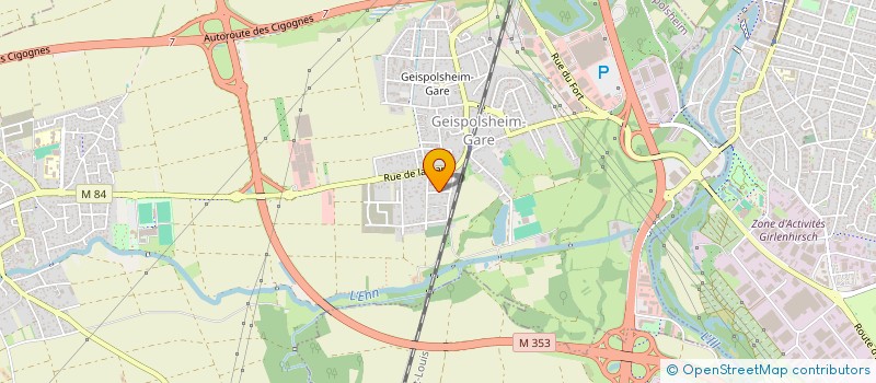 localisation de l'entreprise MBDLK  GEISPOLSHEIM