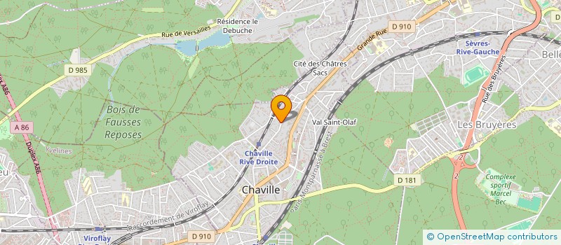 localisation de l'entreprise MBDS à CHAVILLE