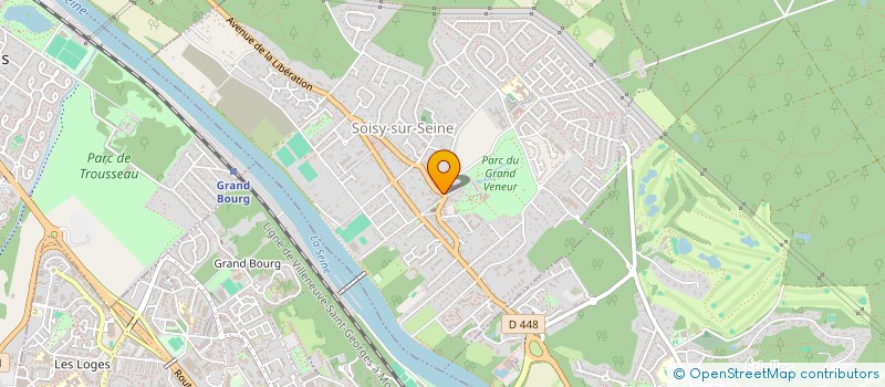 localisation de l'entreprise MBDS à SOISY-SUR-SEINE