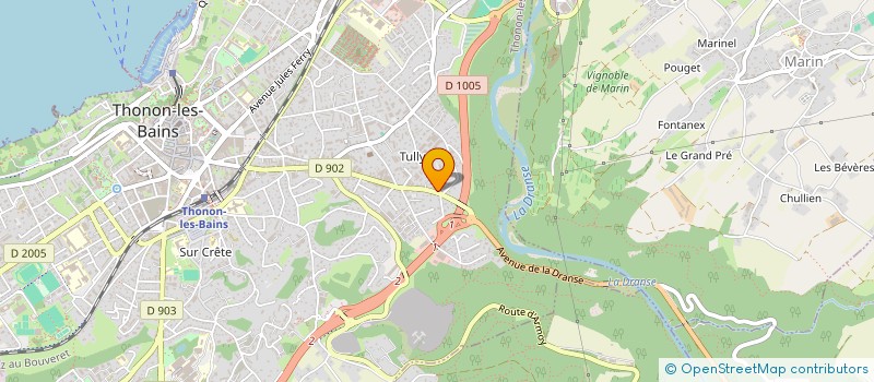 localisation de l'entreprise MBDTB  THONON-LES-BAINS