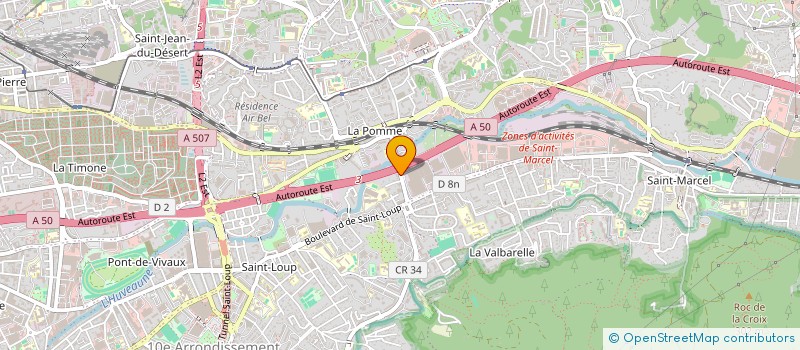 localisation de l'entreprise MBE à MARSEILLE