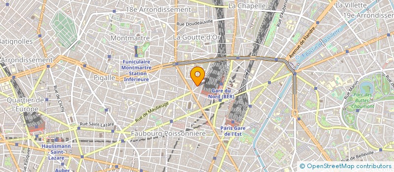 localisation de l'entreprise MBE à PARIS